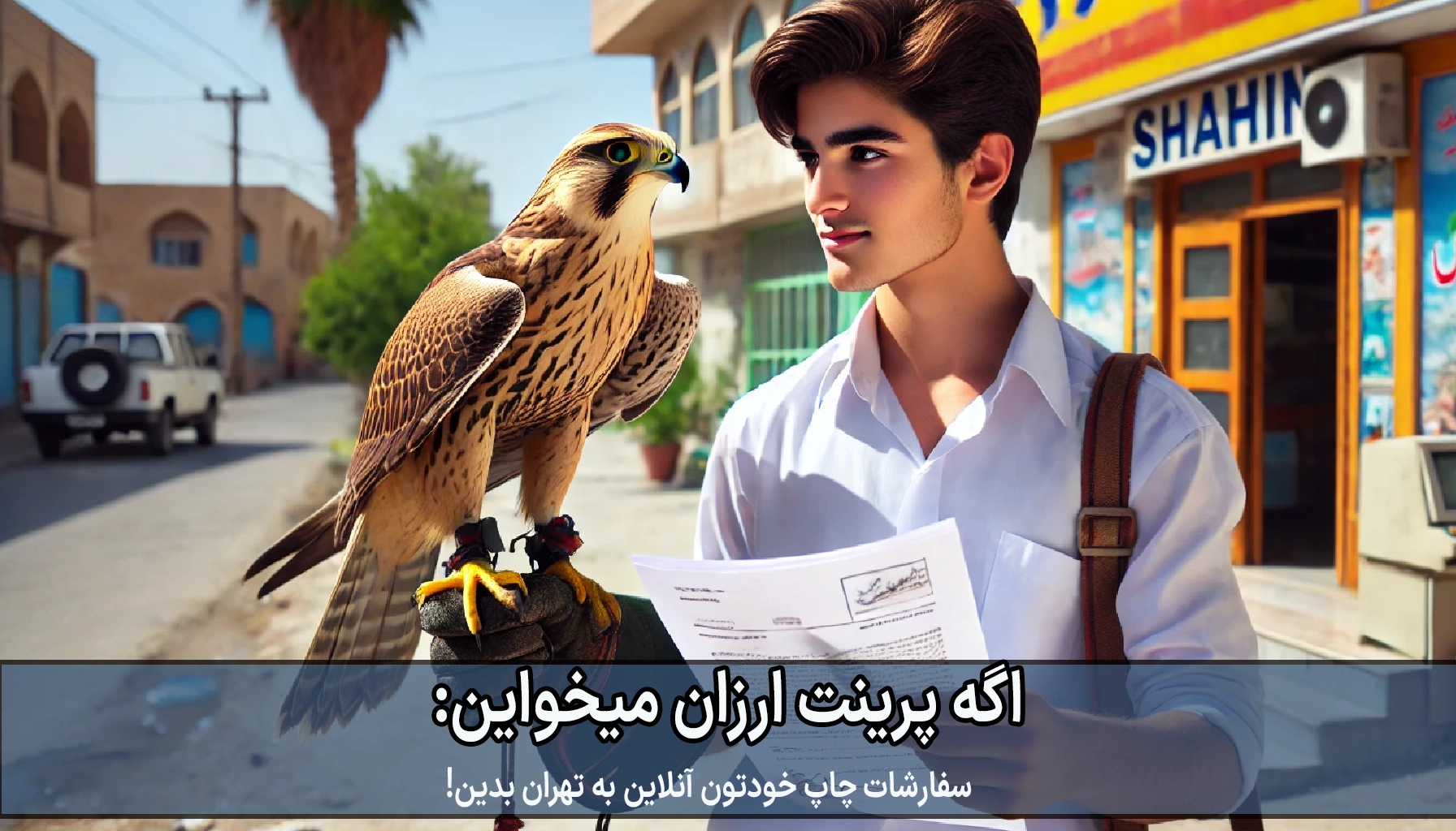 سفارش پرینت ارزان و آنلاین به تهران